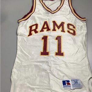 Men's 90's Russell Athletic Holy Rams #11 John Wall Jersey Size 38